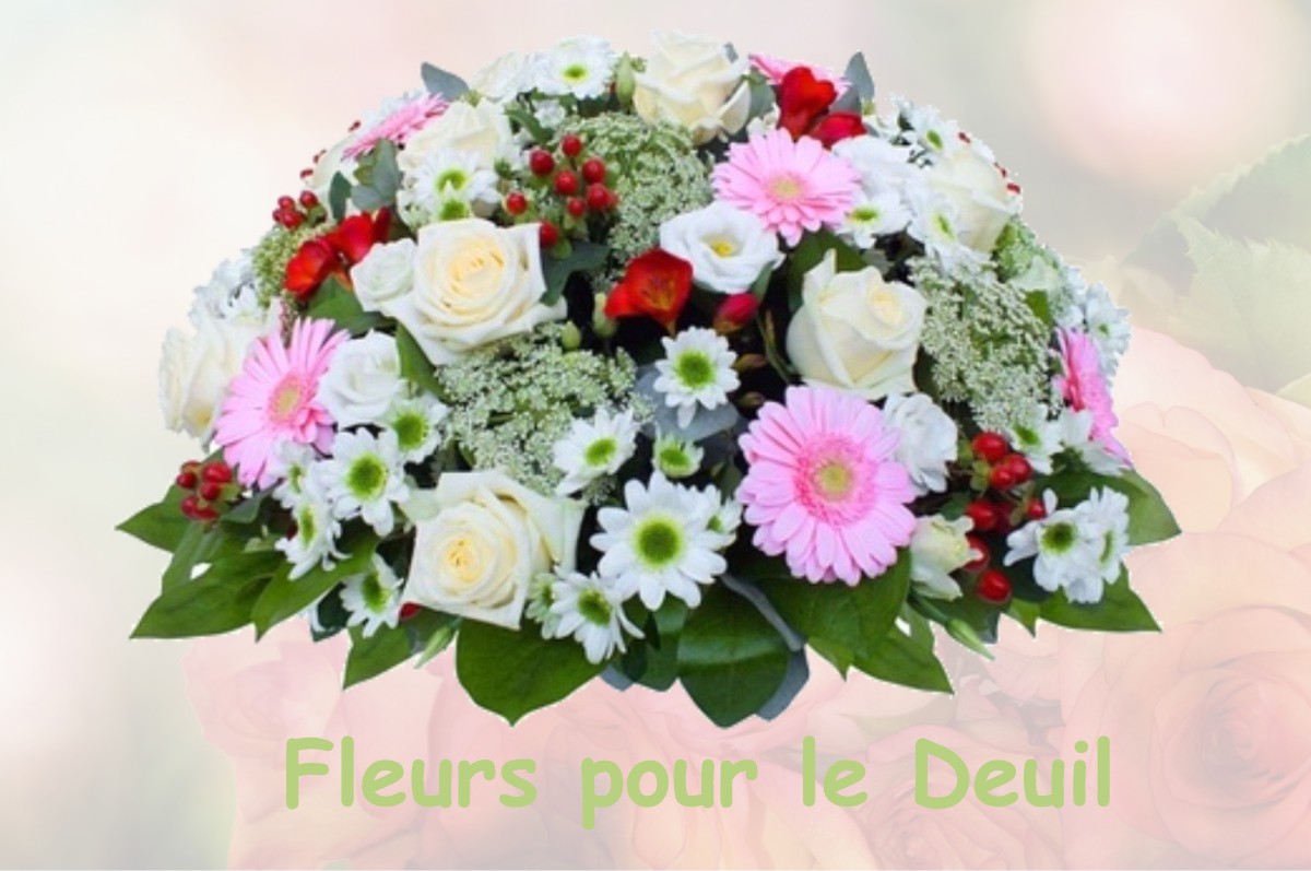 fleurs deuil MONTMOROT